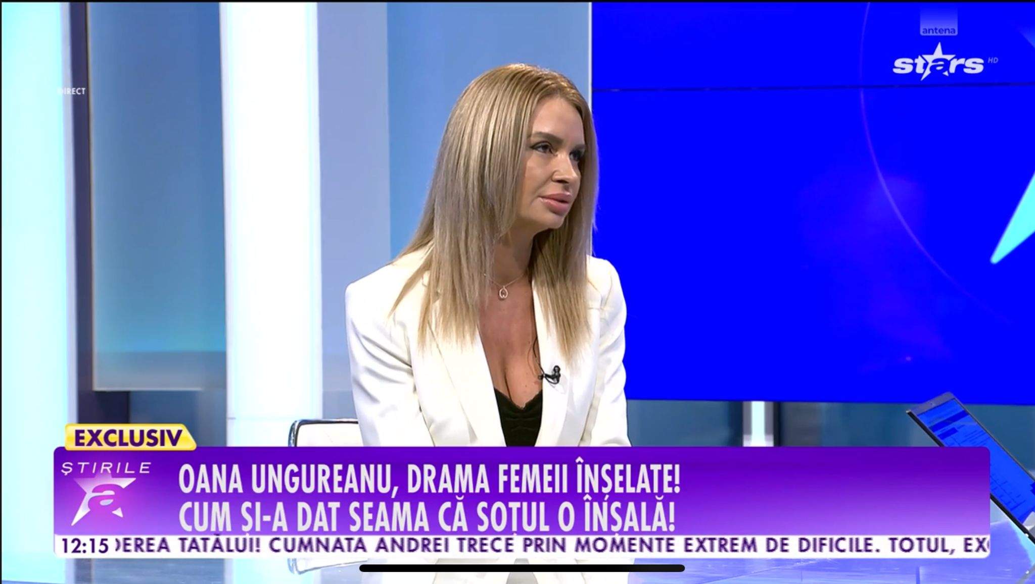 Oana Ungureanu, la Știrile Antena Stars