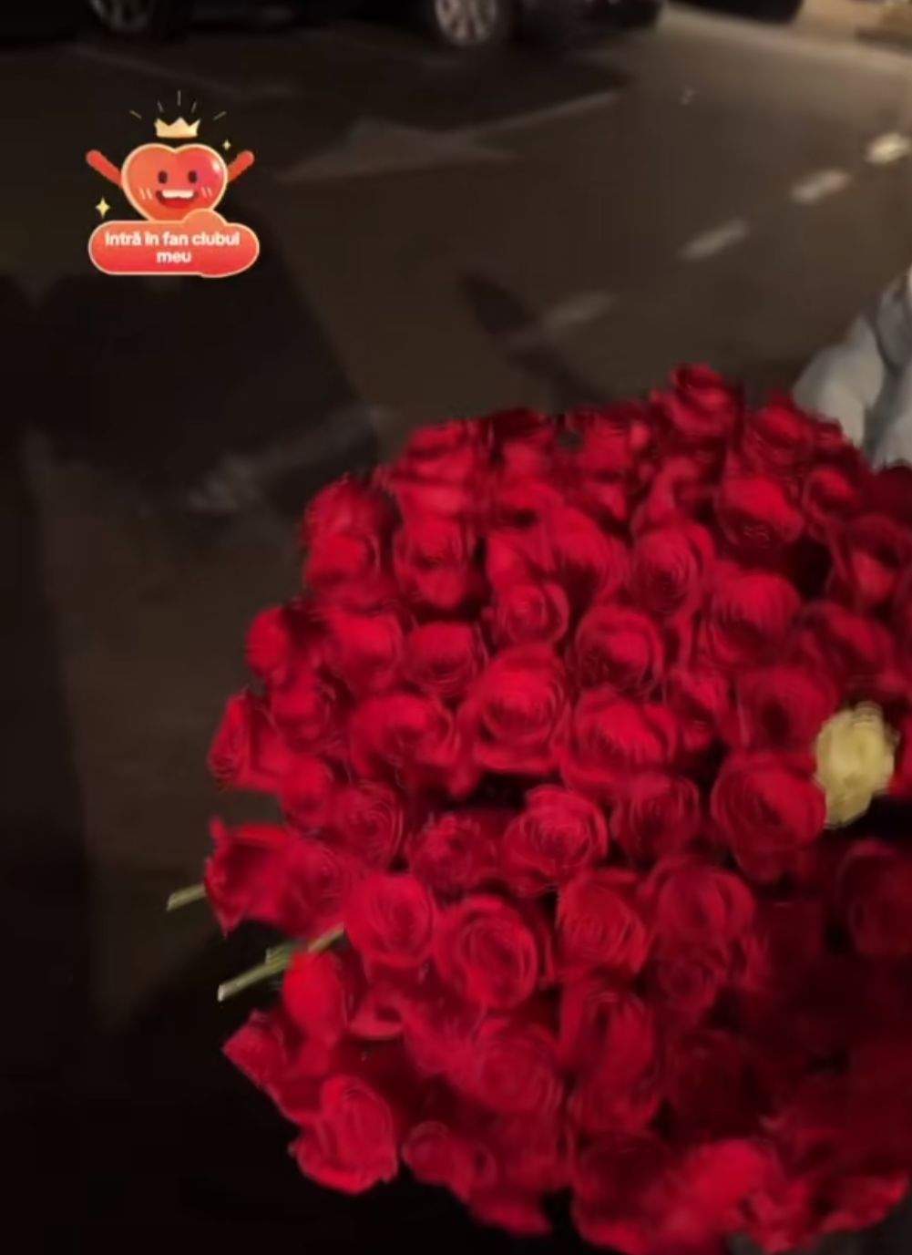Buchetul de trandafiri cu care a așteptat-o Alin pe Sibel