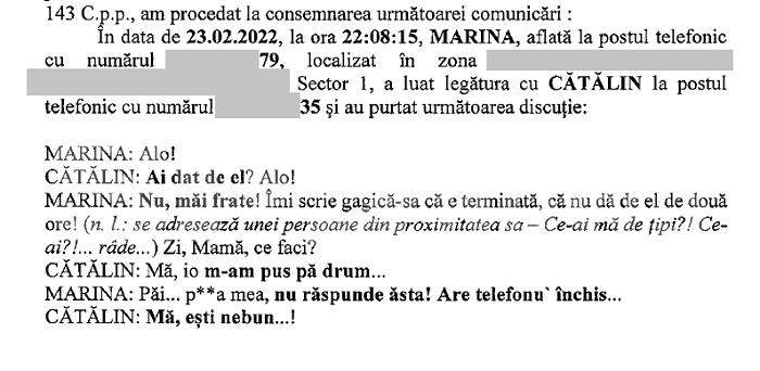 Stenograme exclusive din dosarul „Cocaină la nivel înalt” | Interceptări incredibile