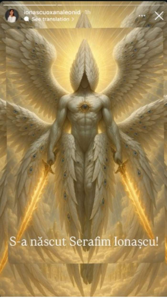 Primele declarații ale Oksanei Ionașcu după ce a devenit mamă pentru a șaptea oară. Ce nume a ales pentru micuț și ce semnificație are