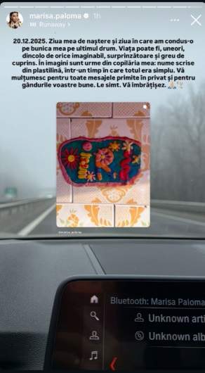 Marisa Paloma, momente extrem de dificile. Și-a înmormântat bunica în ziua în care a împlinit 29 de ani