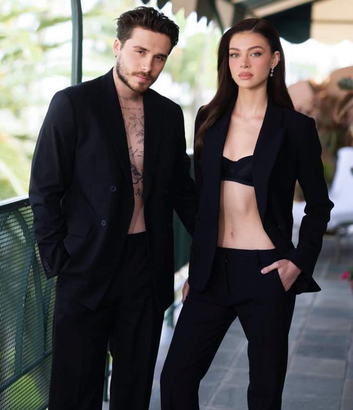 Brooklyn Beckham, alături de soția lui