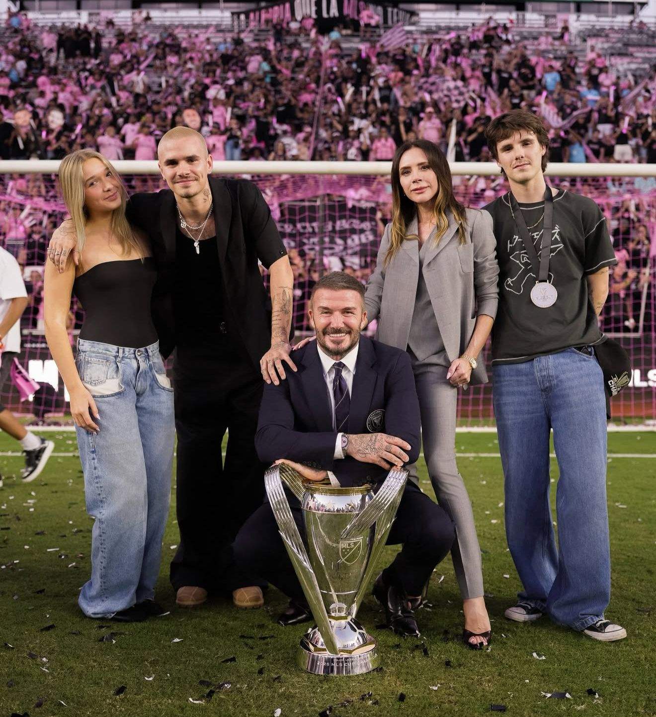 O parte din familia Beckham