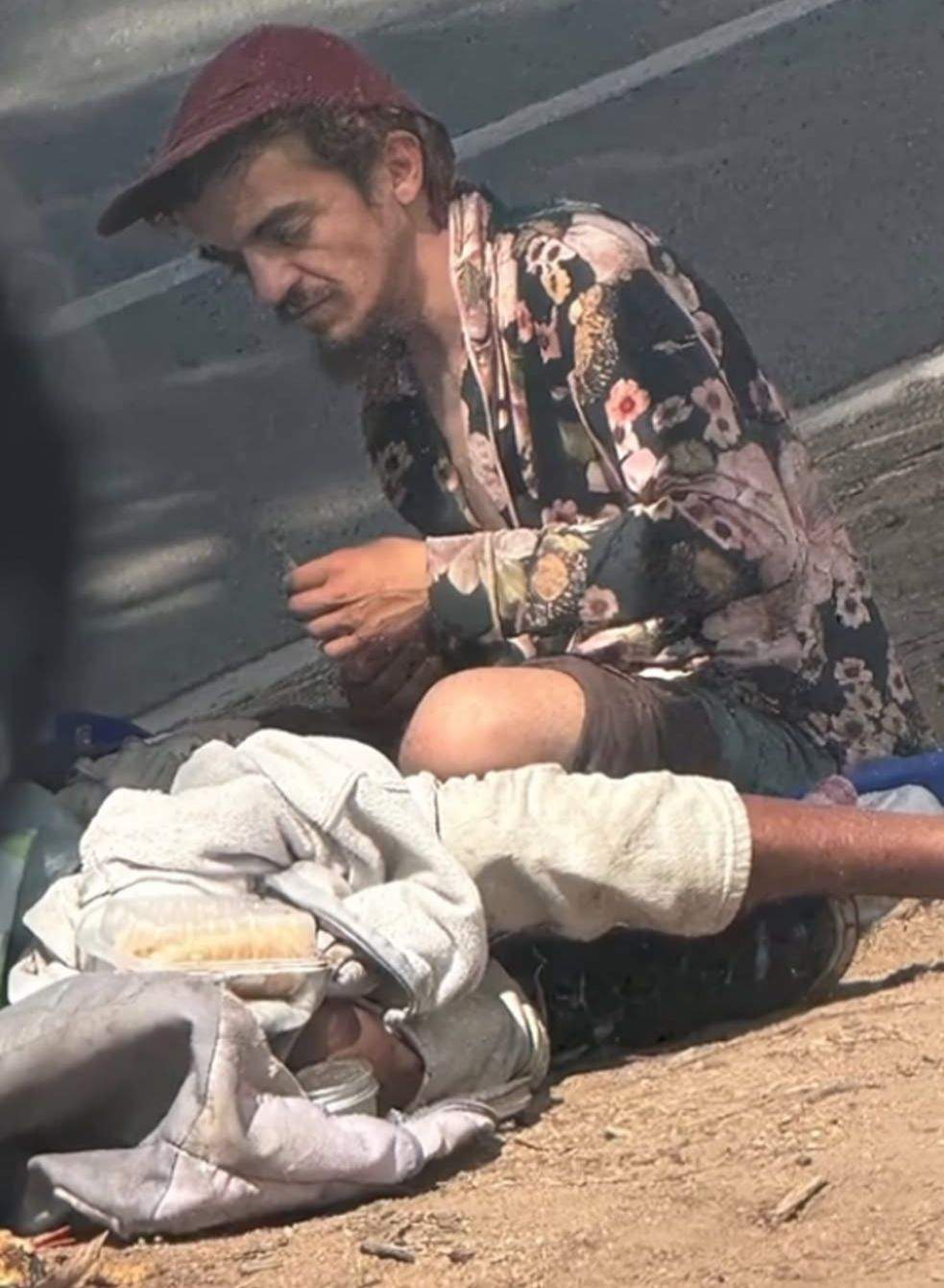 Actorul, aflat pe străzi