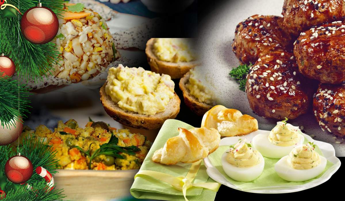 Top 5 cele mai savuroase aperitive care nu ar trebui să lipsească de pe masa de Crăciun!