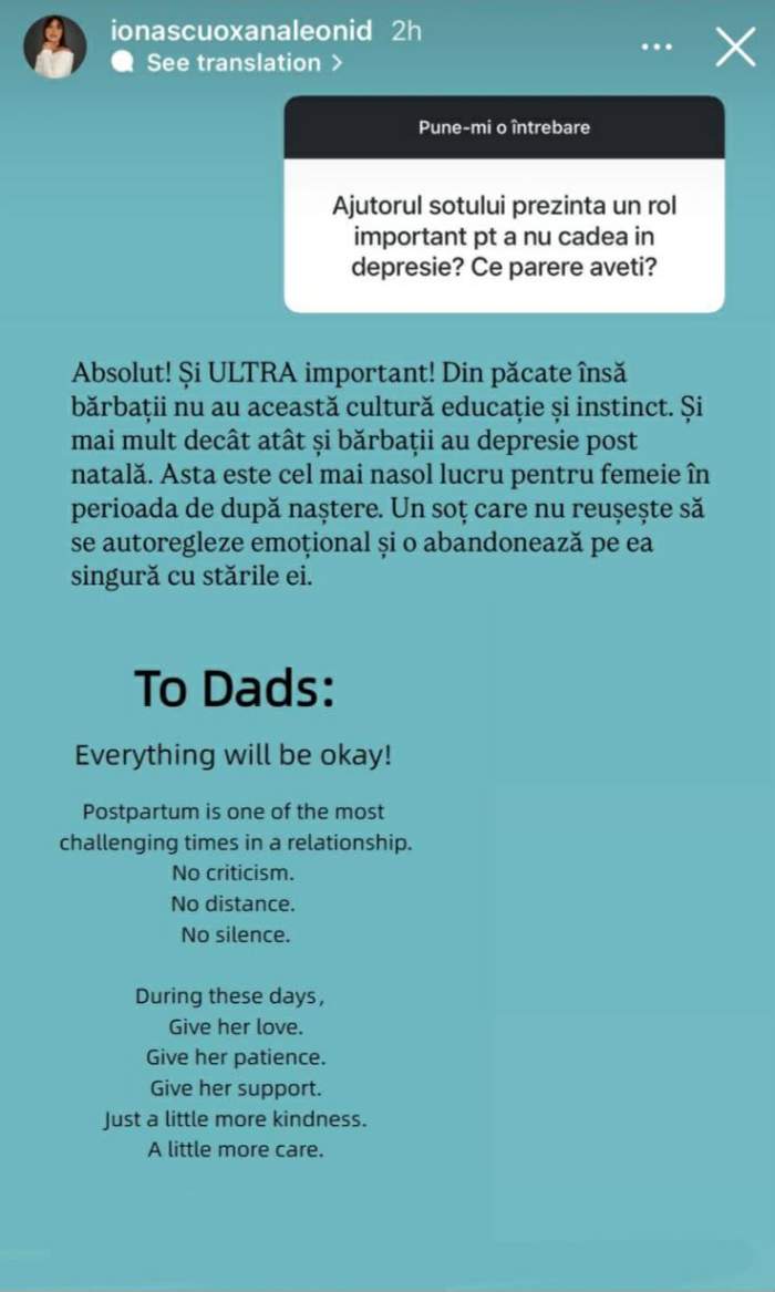 declarațiile Oksanei Ionașcu