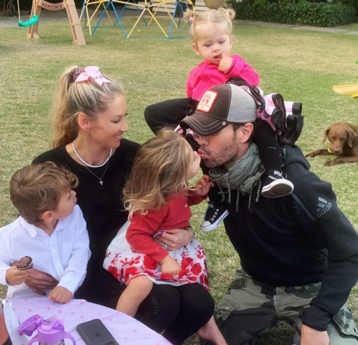 Familia lui Enrique Iglesias