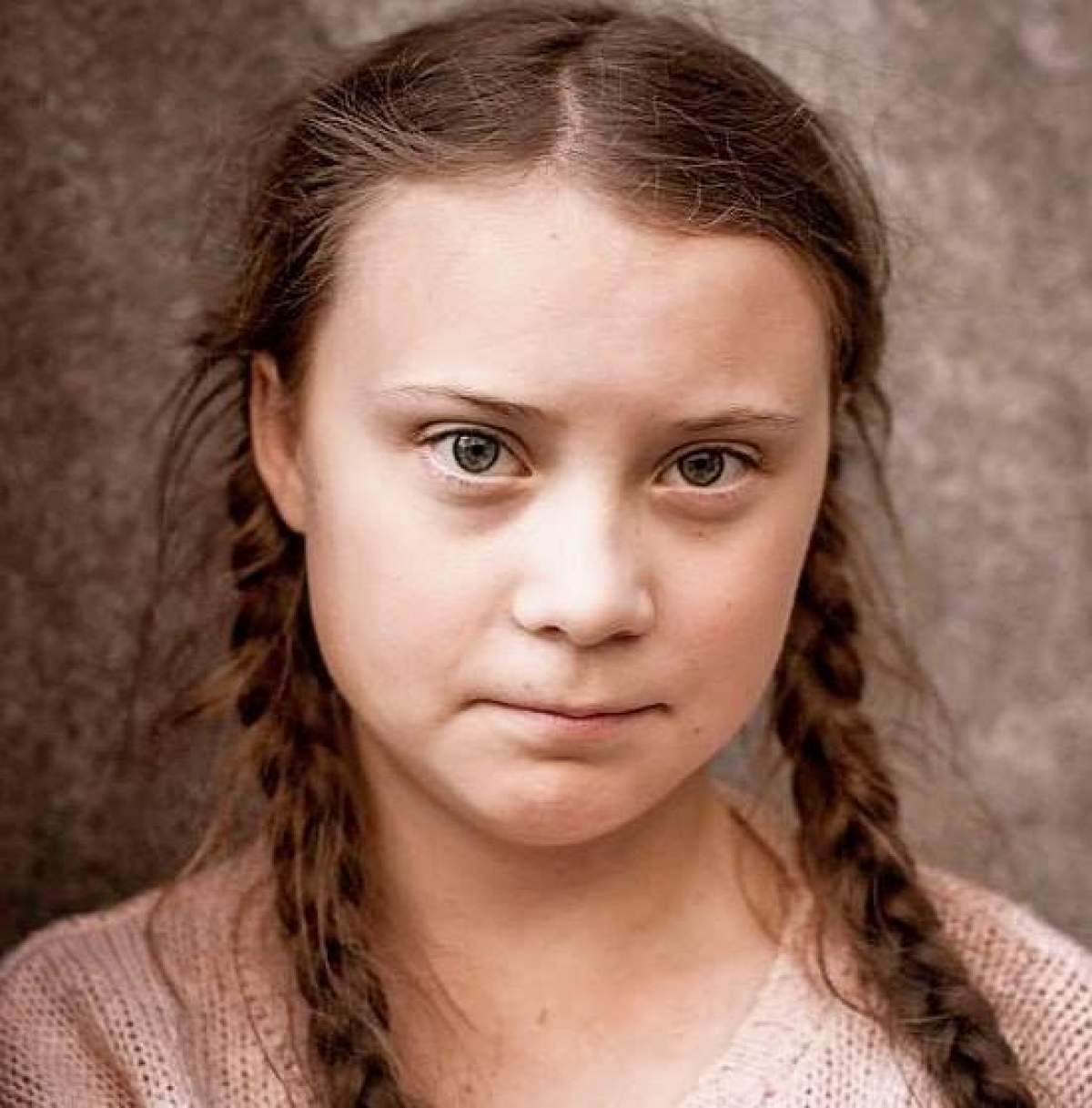 Greta Thunberg, când era copil