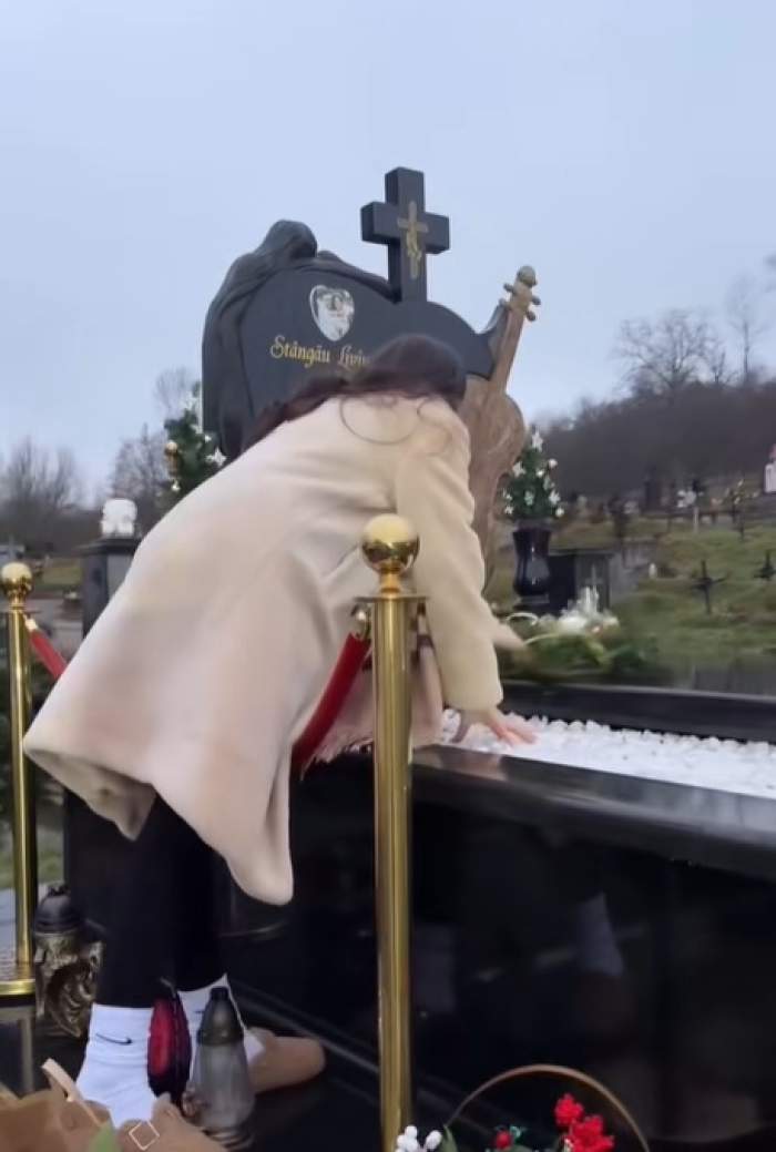 Durere fără margini la mormântul lui Gabi Stângău. Gestul făcut de familia violonistului înainte de sărbători