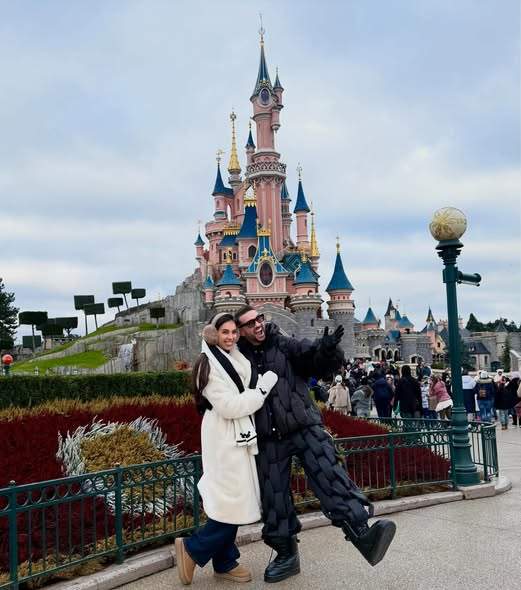 Dorian Popa și Andreea, în vacanță