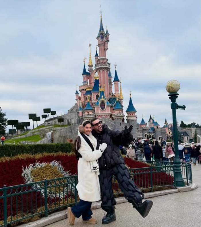 Dorian Popa și Andreea, în vacanță