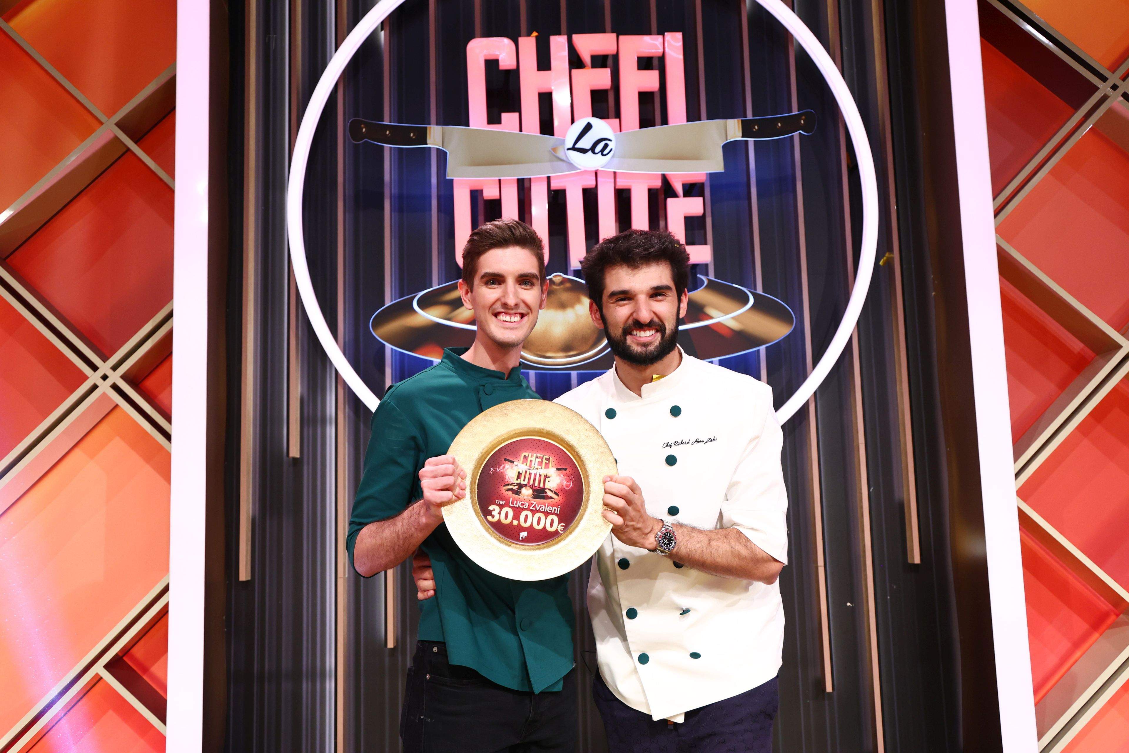 Luca Zvaleni și chef Richard Abou Zaki