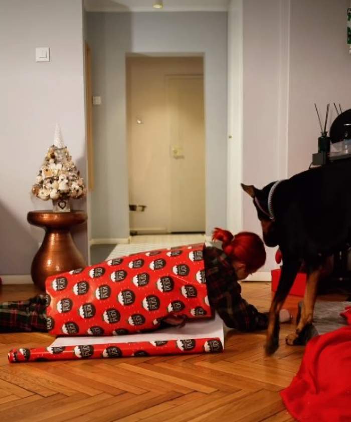 Cristina Ciobănașu, pe podea