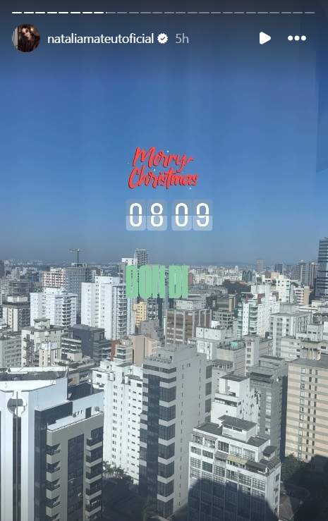 Natalia Mateuț, Crăciun atipic! În timp ce majoritatea petrec tradițional, prezentatoarea a ales o locație exotică