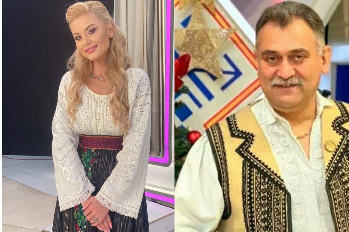 colaj din doua poze cu emilia ghinescu si ion dragan