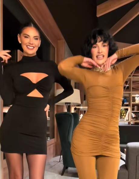 Ramona Olaru și Ruxi, colind de senzație! Și-au luat cele mai senzuale ținute și arată demențial