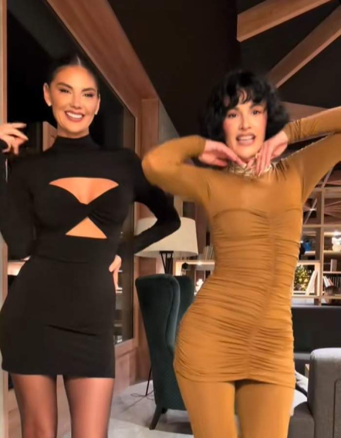 Ramona Olaru și Ruxi, colind de senzație! Și-au luat cele mai senzuale ținute și arată demențial