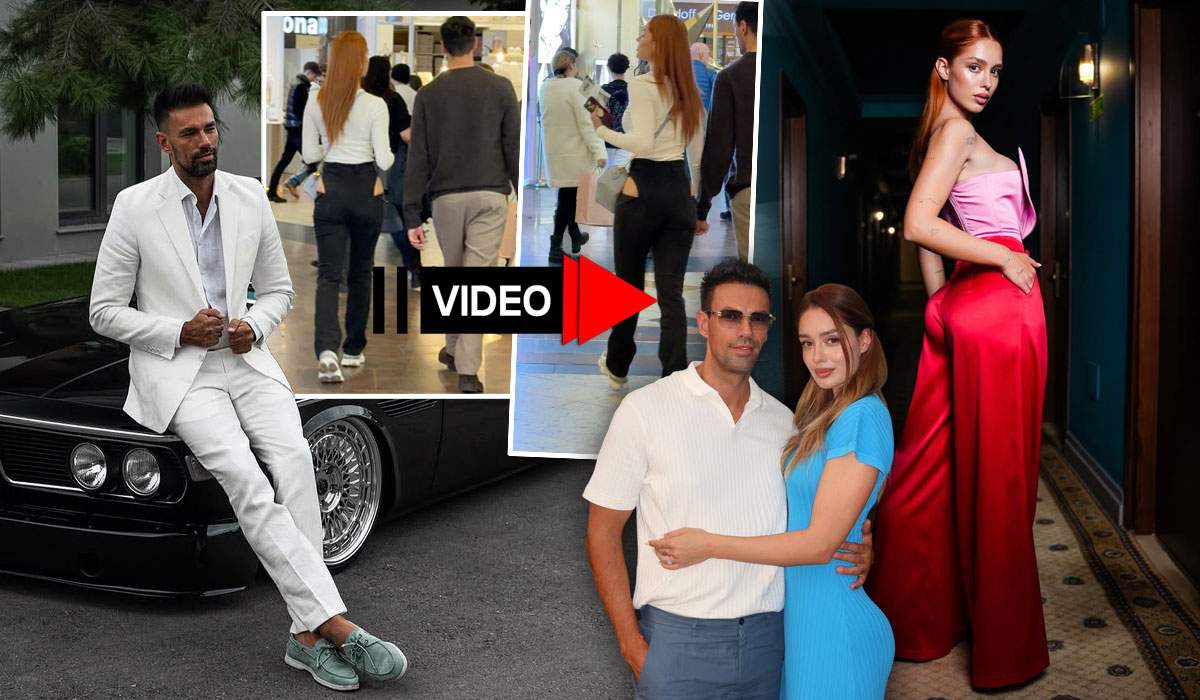 ZED și soția sa, Alina, au întors toate privirile în mall! Ținuta atipică purtată de partenera „Regelui Șoselelor” a stârnit reacții. Oamenii și-au dat coate când i-au văzut | VIDEO
