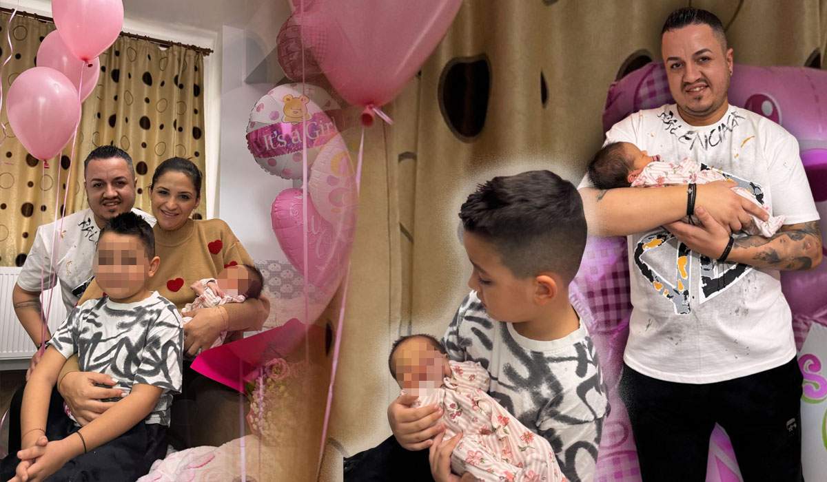 Ionela și Teodor de la MPFM au devenit părinți pentru a doua oară! Primele declarații după ce li s-a născut fetița: ”Începem un nou capitol în viața noastră”