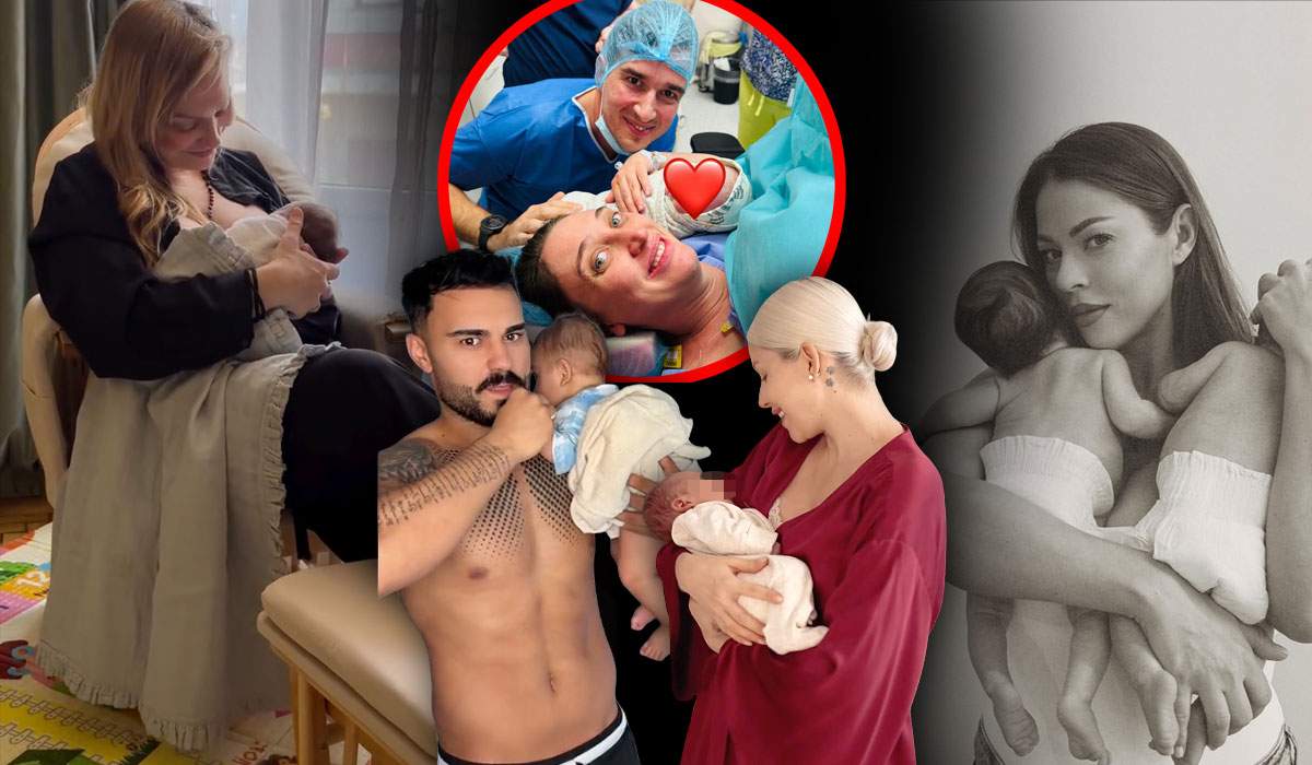Vedetele din România care au devenit părinți în 2025. Lista completă