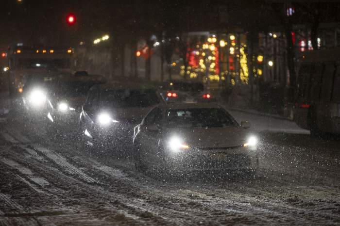 Zăpadă în New York