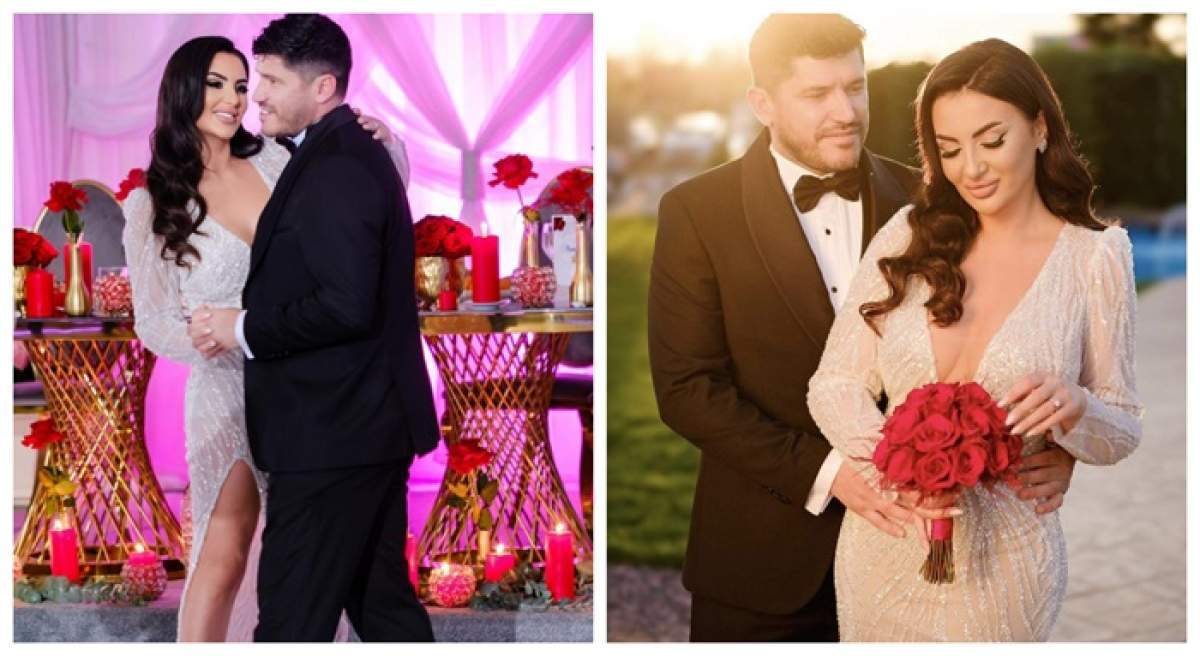 Colaj foto cu Cristi Tănase și soția