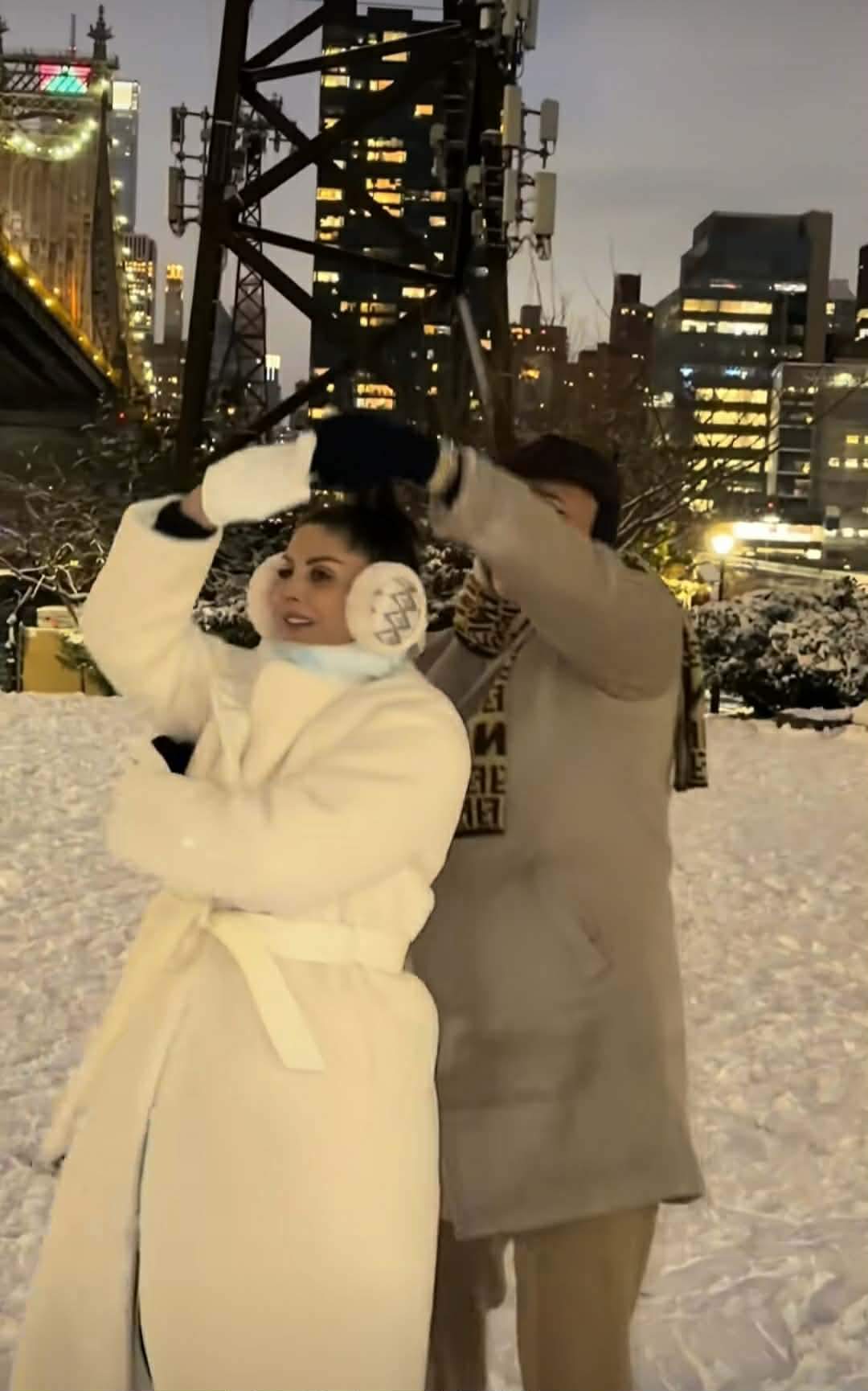 Sorinel Puștiu și soția lui