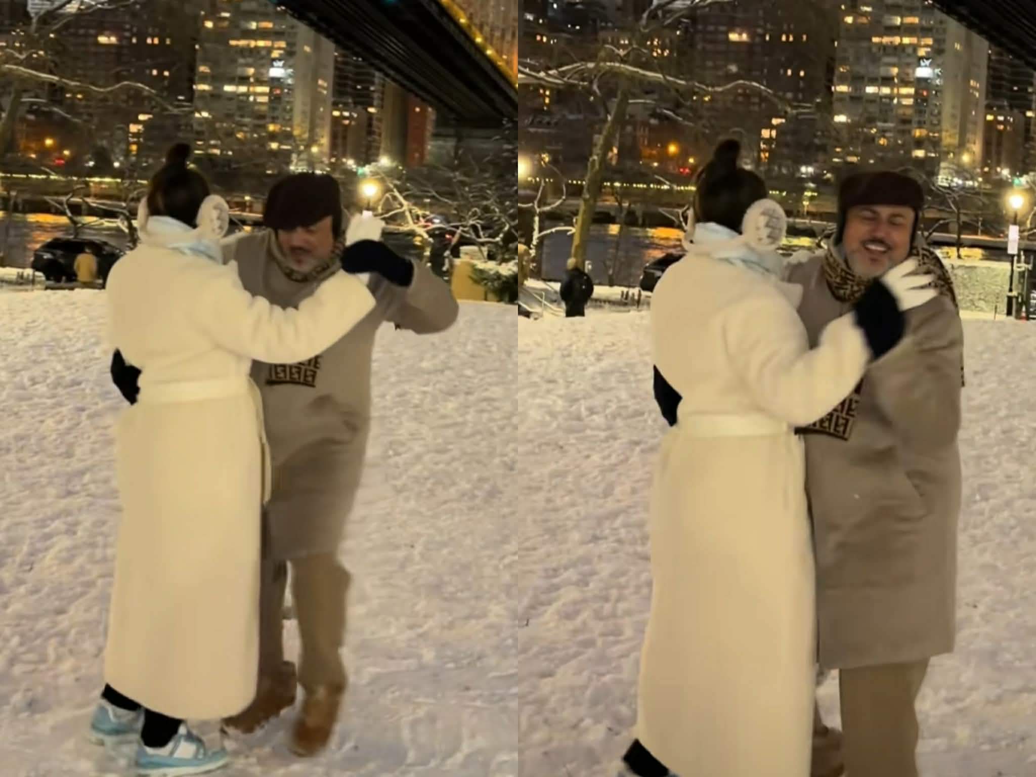 Sorinel Puștiu și soția lui