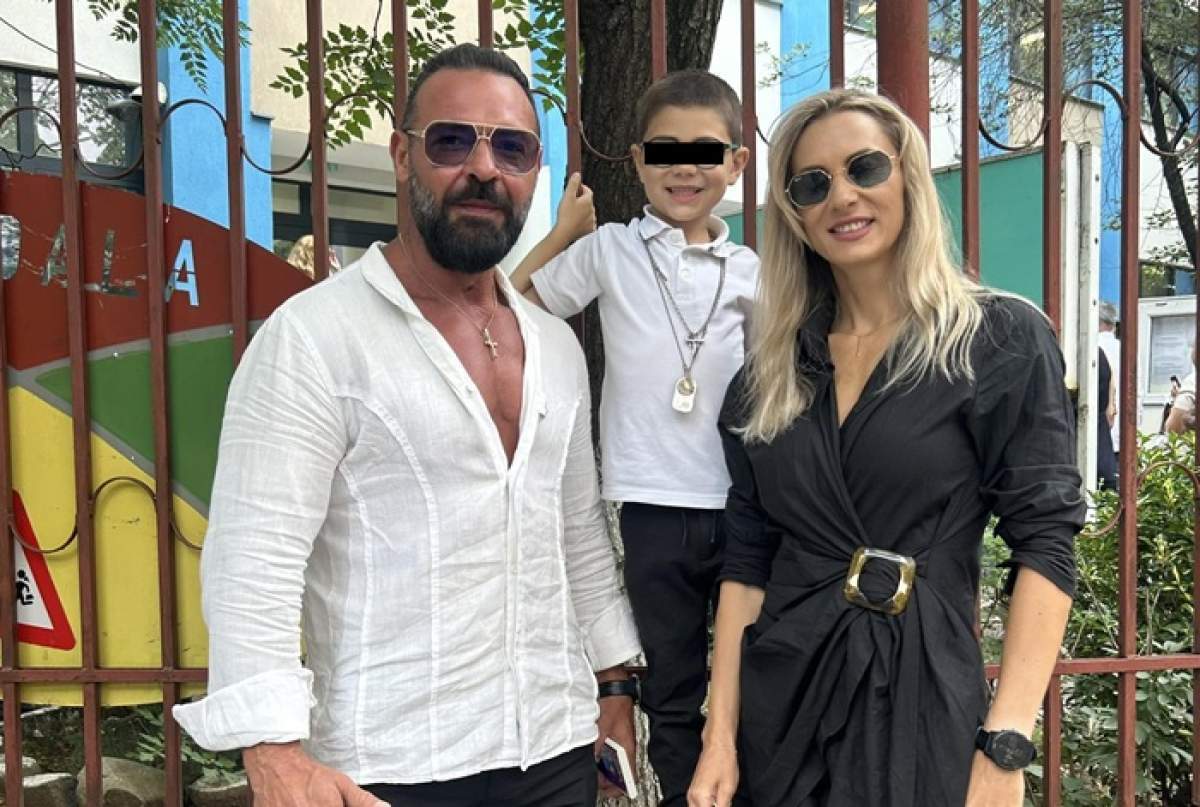 Cornel Păsat, alături de familie