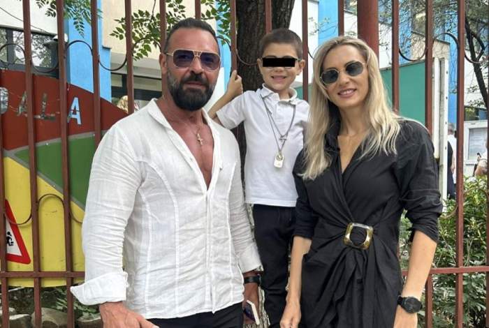 Cornel Păsat, alături de familie