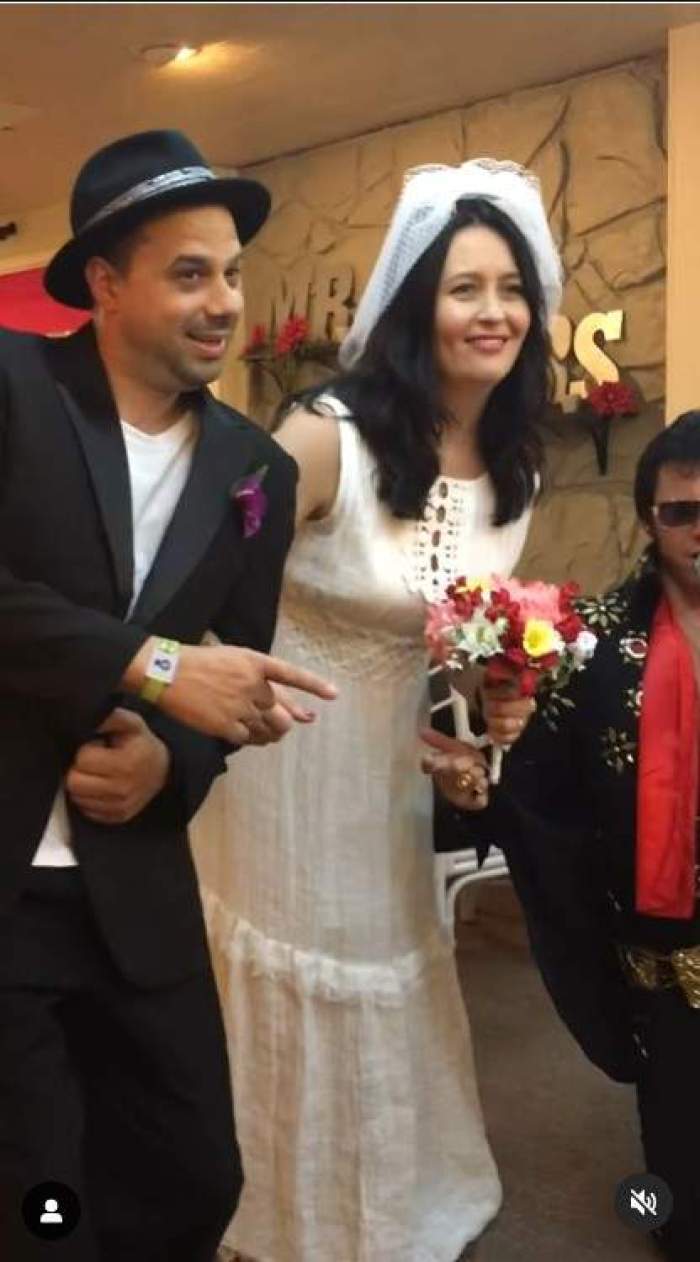 Amalia Nastase, nunta