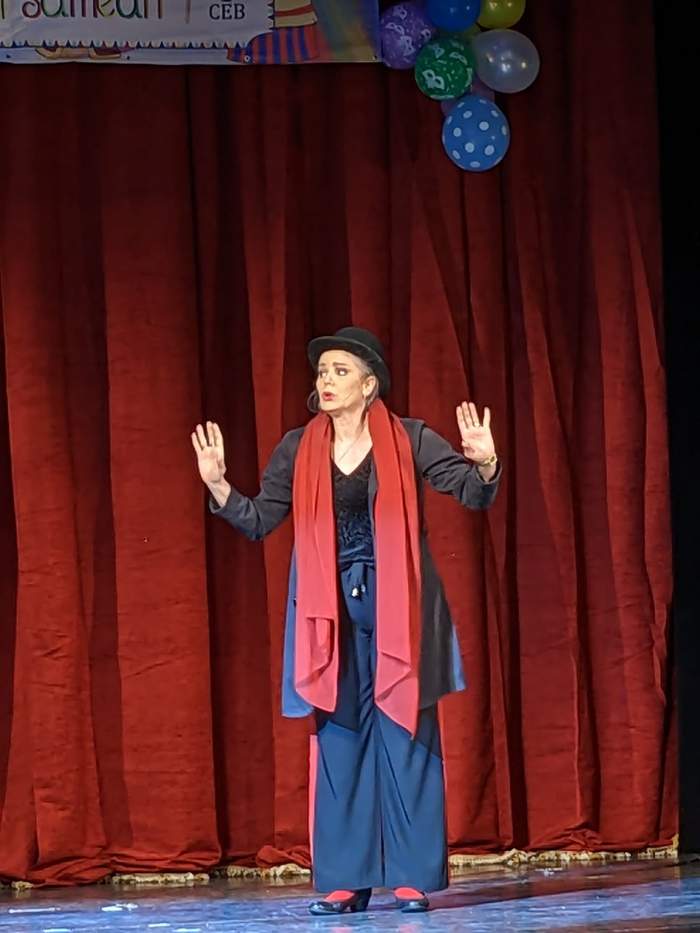 Maia Morgenstern pe scena