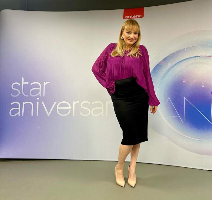 Cristina Cioran in platoul Antenei