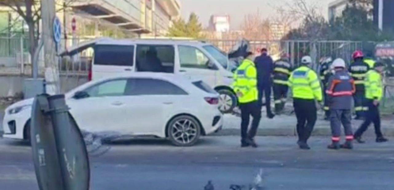 Accident grav în București