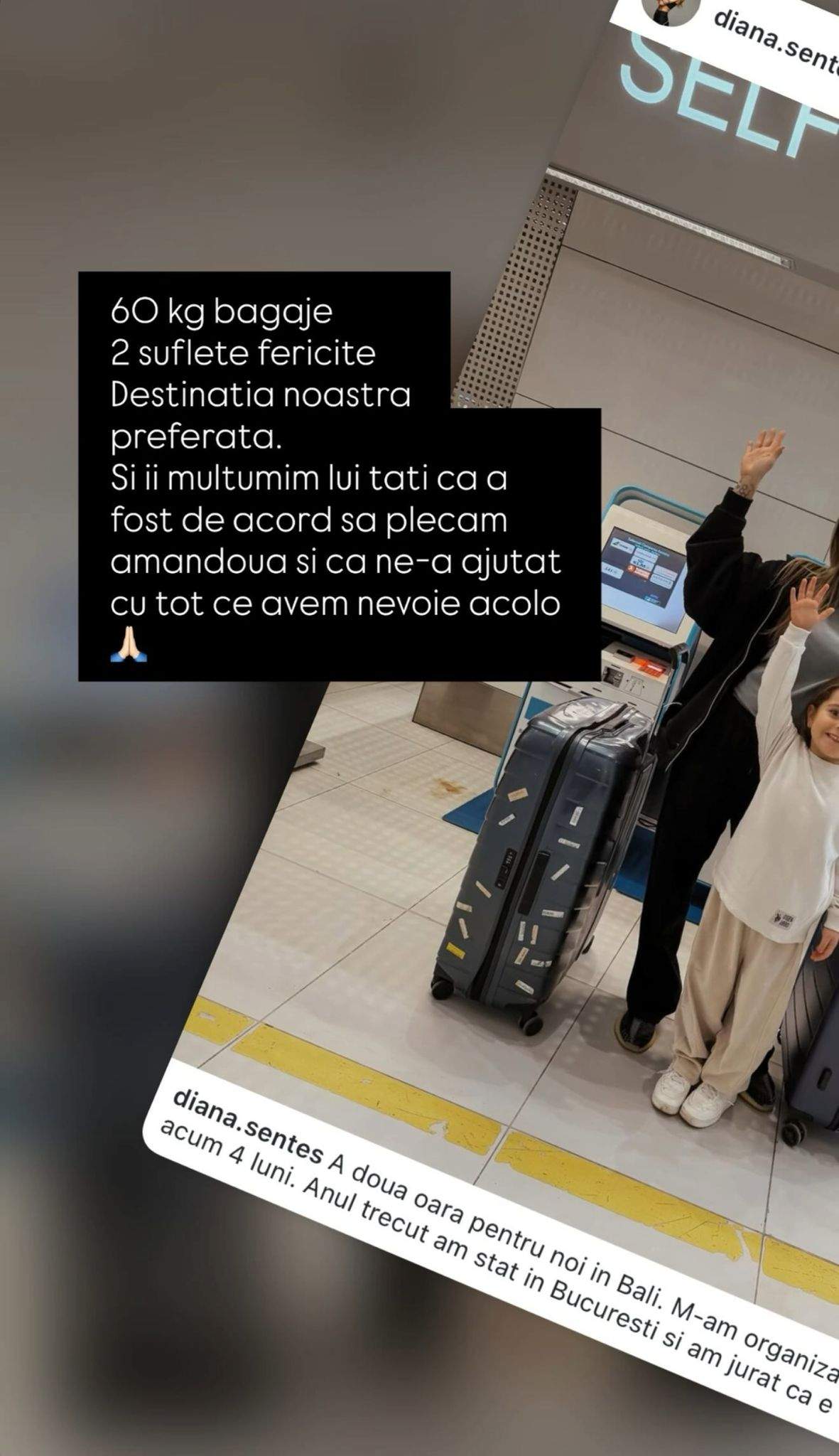 Mesajul Dianei Senteș pentru fostul iubit milionar