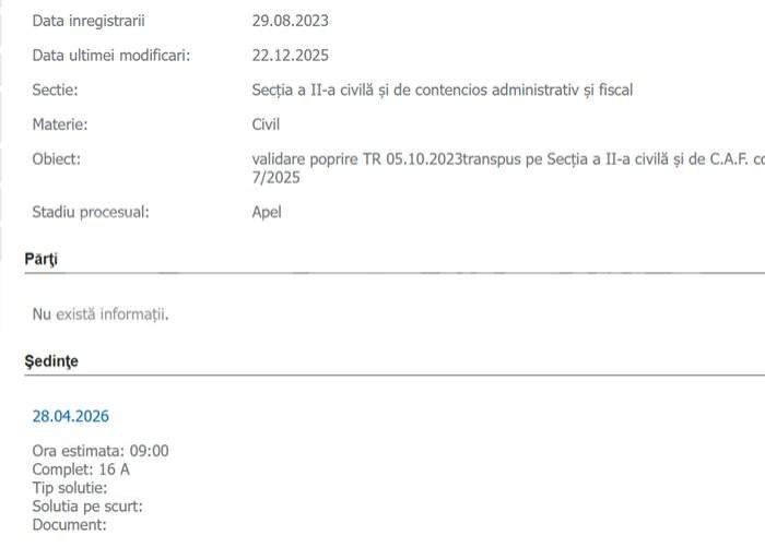 Irinel Columbeanu o ia de la capăt! Începe 2026 la tribunal