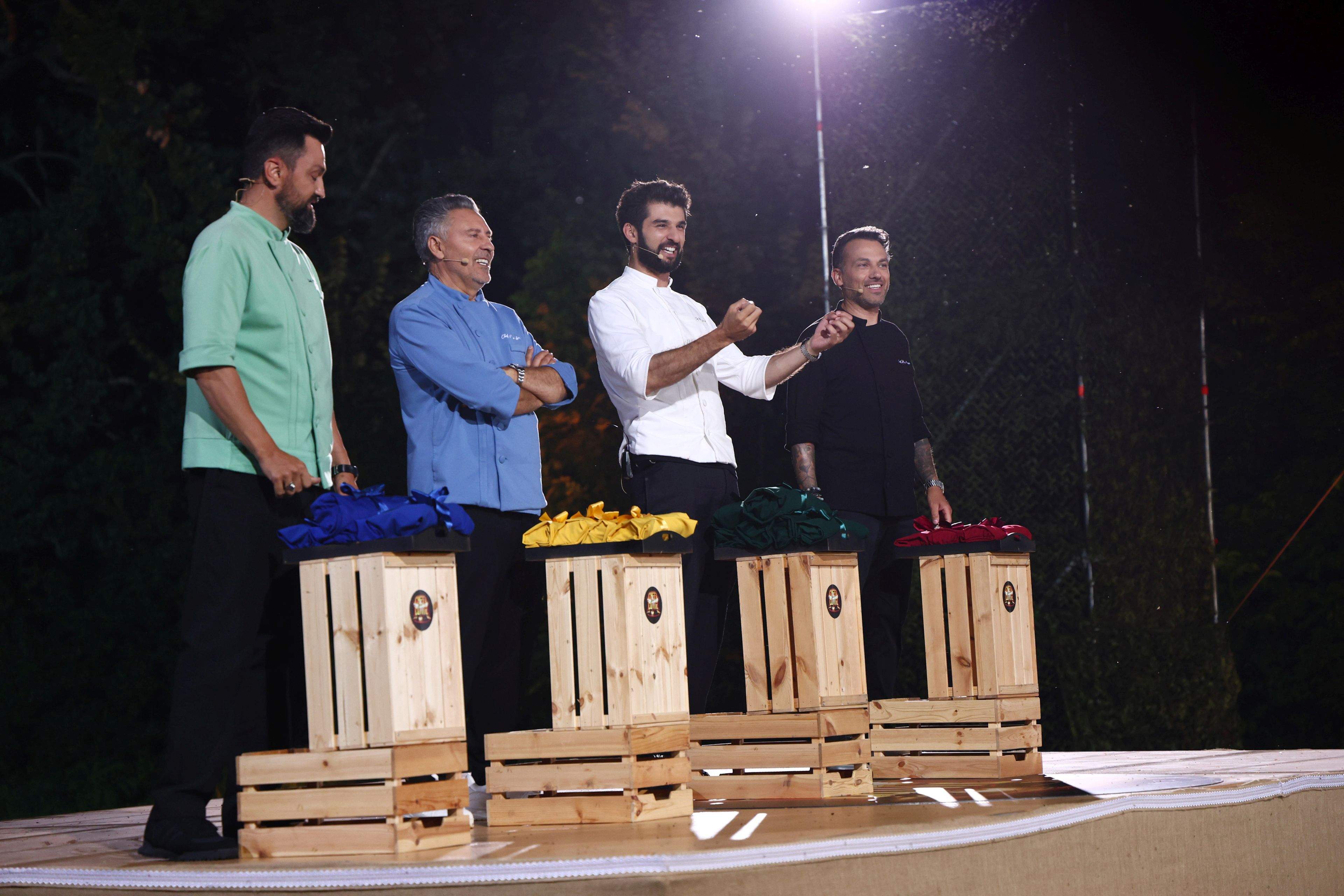 Chefi la cuțite, lider de audiență. Emoții uriașe în bootcamp-ul de ieri seară: Chefii și-au format echipele cu care intră în primul battle duminica aceasta