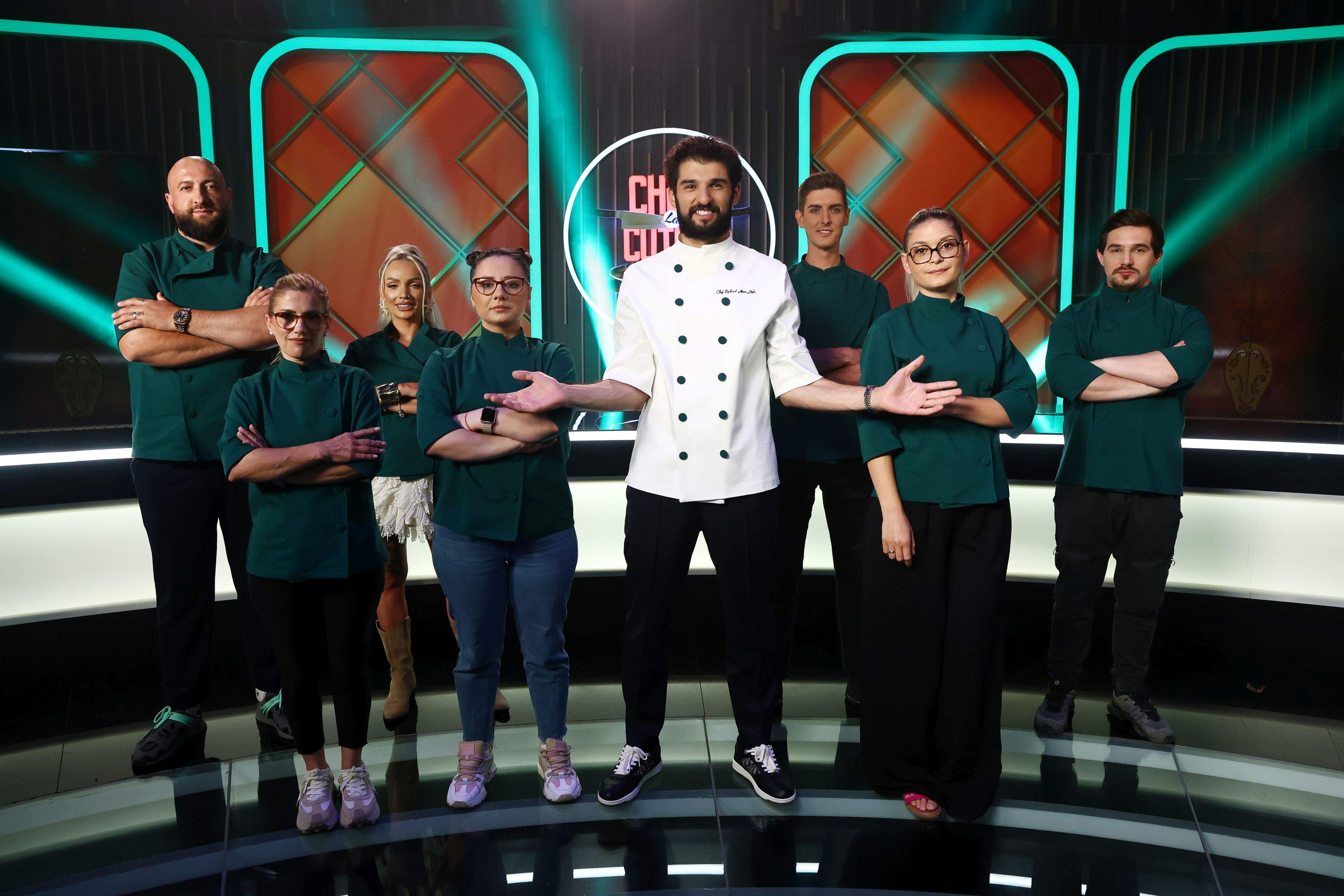 Chefi la cuțite, lider de audiență. Emoții uriașe în bootcamp-ul de ieri seară: Chefii și-au format echipele cu care intră în primul battle duminica aceasta