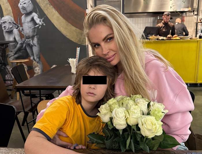 andreea banica si fiul