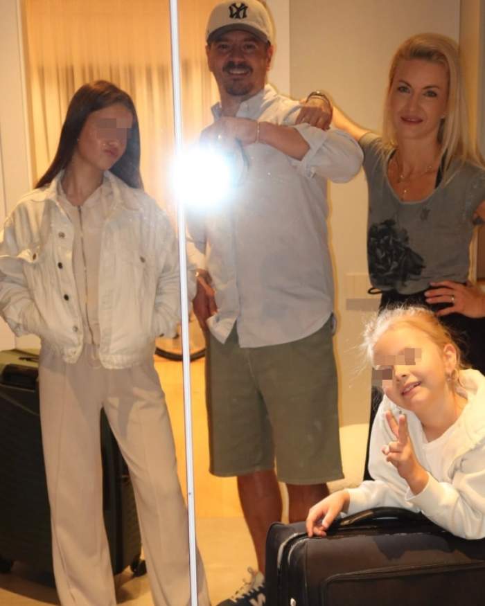 mihai petre alaturi de familia sa