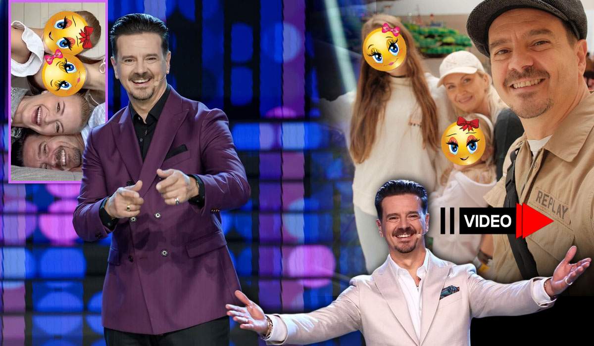 Cine face ”legea” în familia lui Mihai Petre! Juratul, declarații sincere despre relația cu cele două fiice | VIDEO