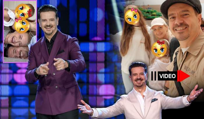 Cine face ”legea” în familia lui Mihai Petre! Juratul, declarații sincere despre relația cu cele două fiice | VIDEO