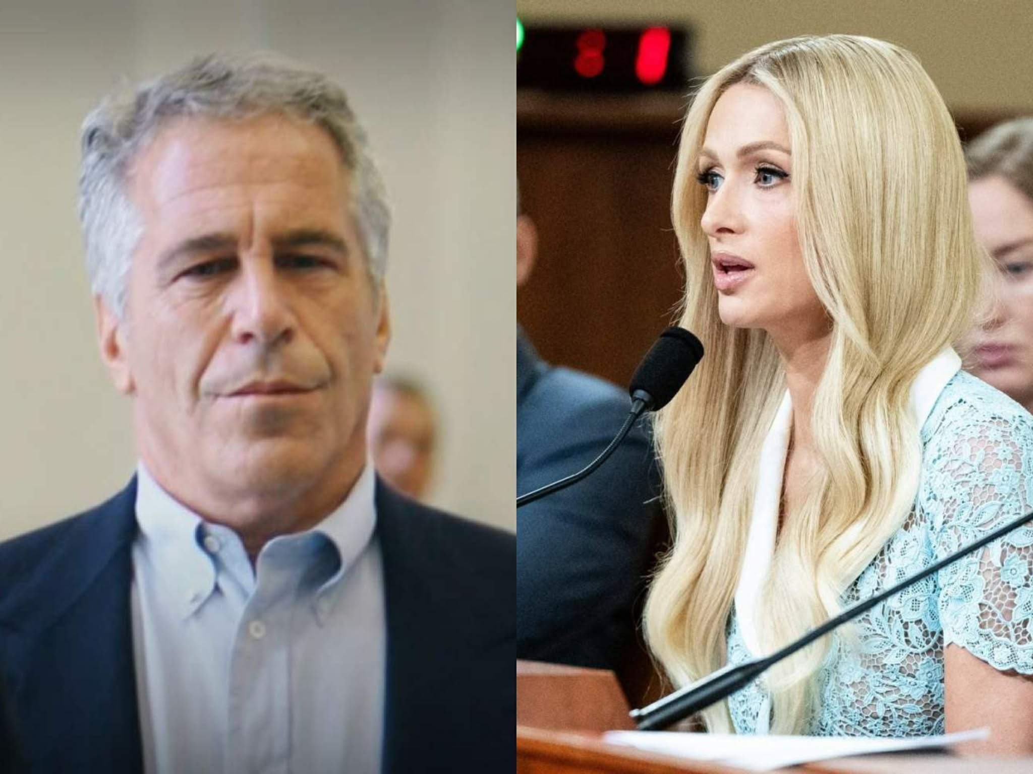 Jeffrey Epstein și Paris Hilton