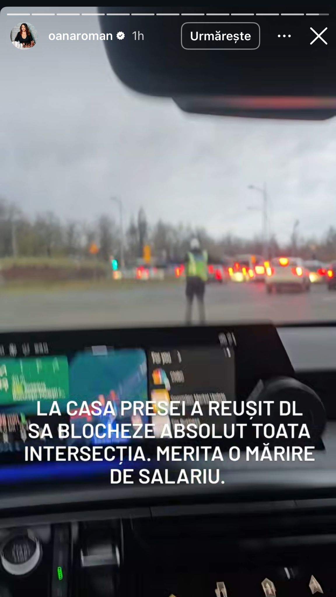 Oana Roman a spus pe rețelele de socializare ce i s-a întâmplat