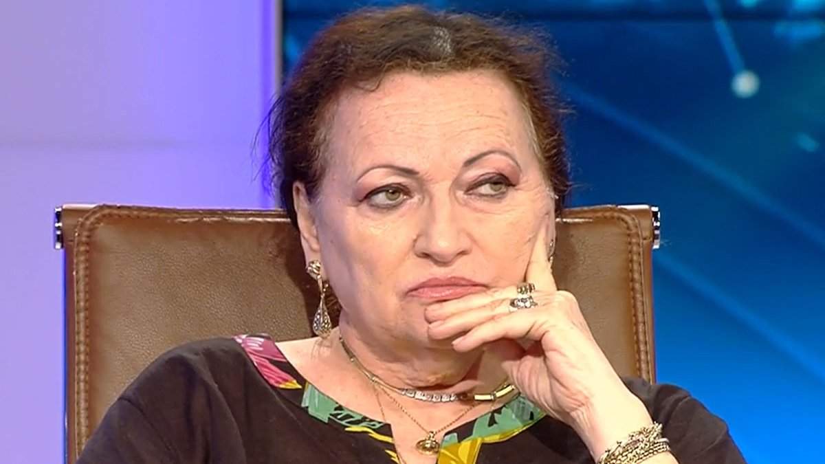 Monica Pop, în platoul unei emisiuni