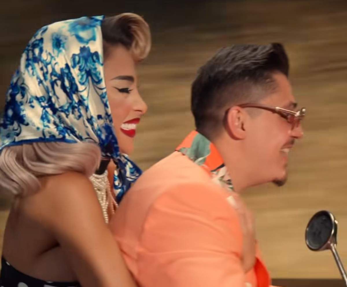 Bogdan de la Ploiești și Cristina Pucean într-un videoclip