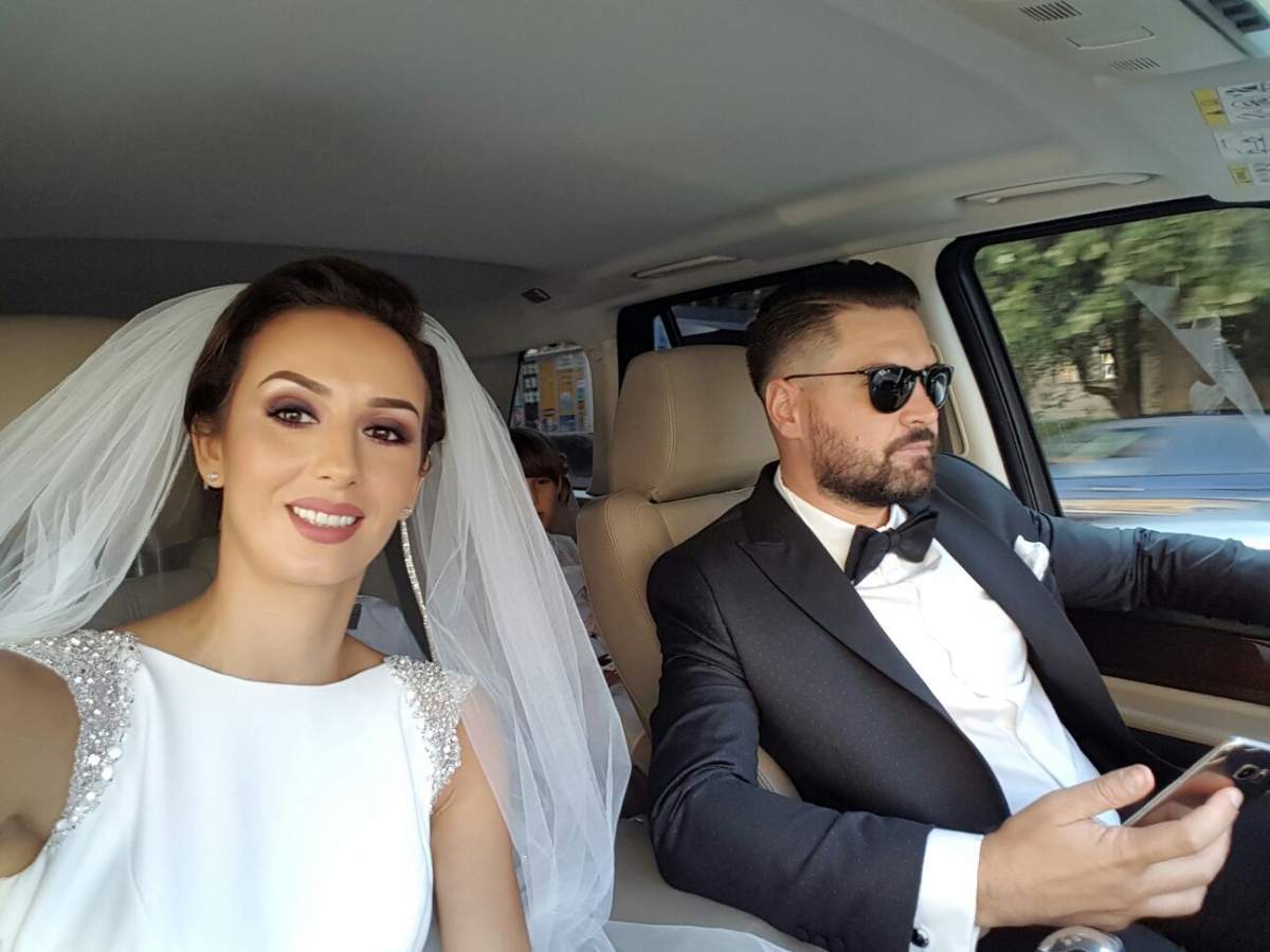 Roxana Moise alături de soțul ei