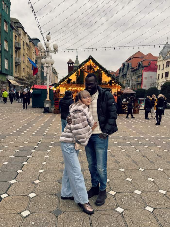 Dana Roba și iubitul, în ipostaze apropiate