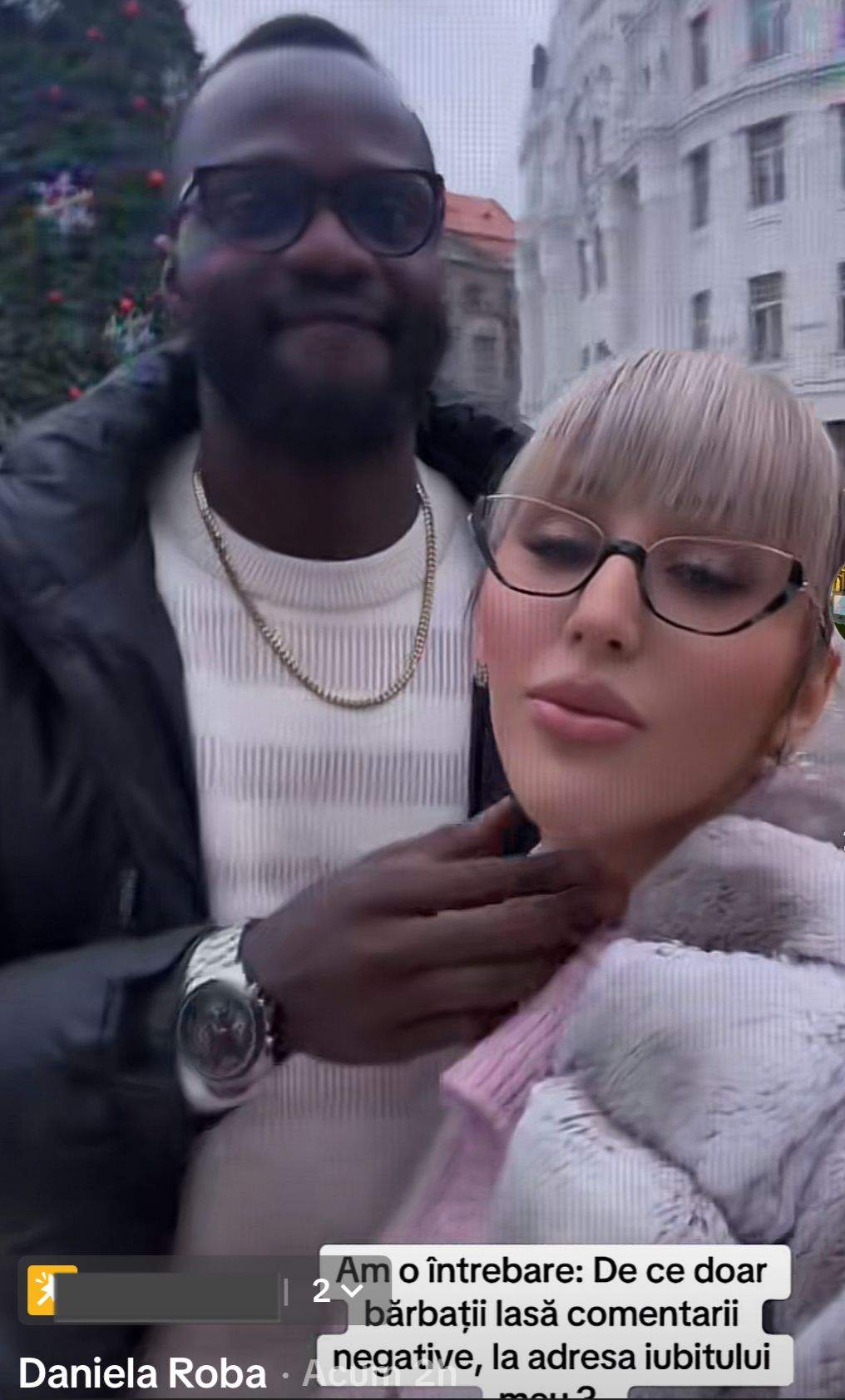 Dana Roba, într-un clip cu iubitul ei