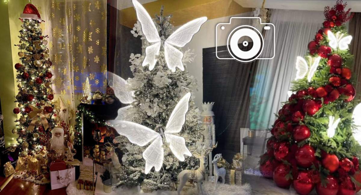 Cum arată cele mai frumoase case de vedete împodobite de Crăciun 2025. Imagini spectaculoase